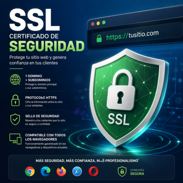 SSL Certificado de Seguridad